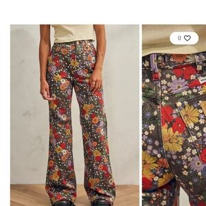 Wrangler Floral Patterned Pants